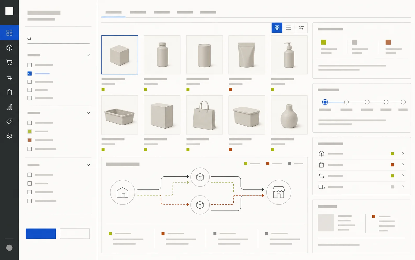 Abstract interface concept for Commerce Toolkit
